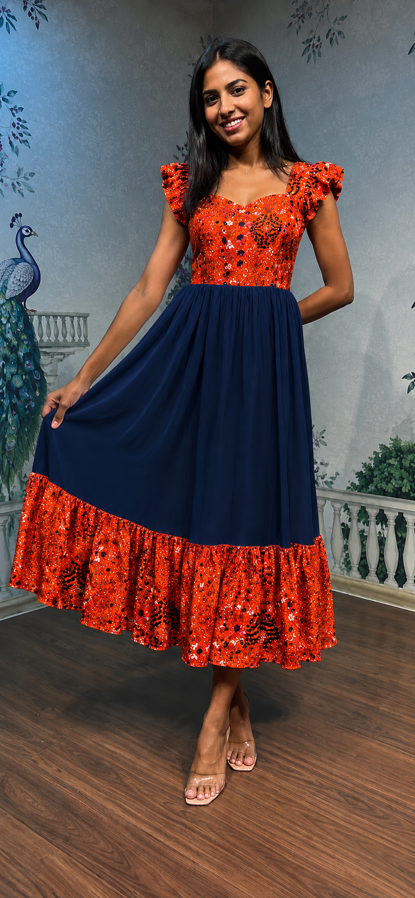 Georgette maxis - XS S M L XL XXL