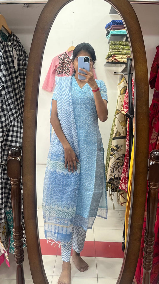 Pure Kota Silk Salwar - XS S M L XL