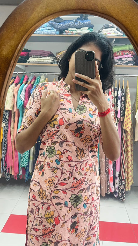 Hakoba Cotton Kurti - L