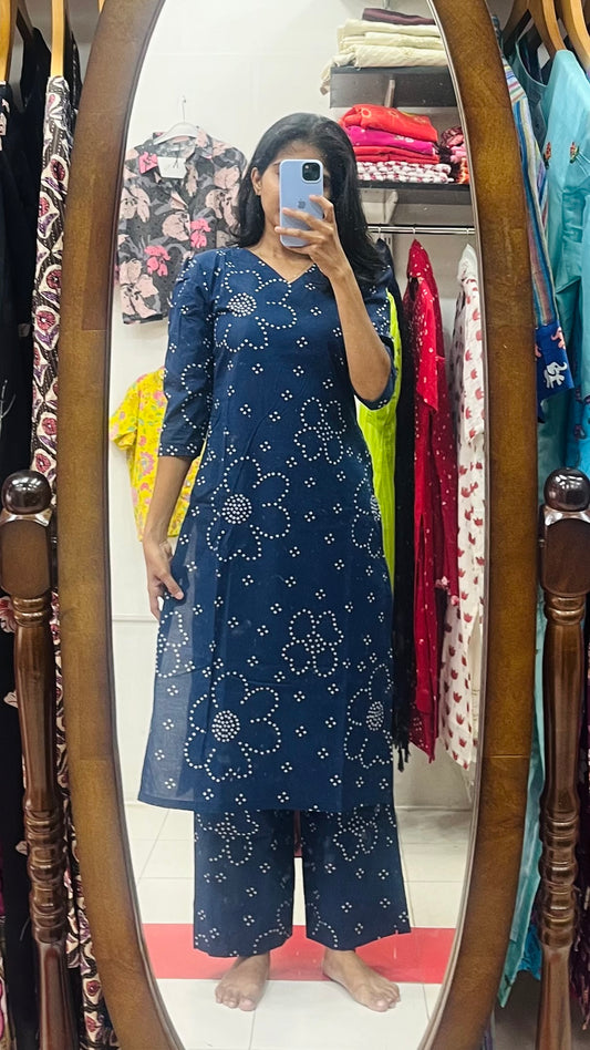 Cotton coords set