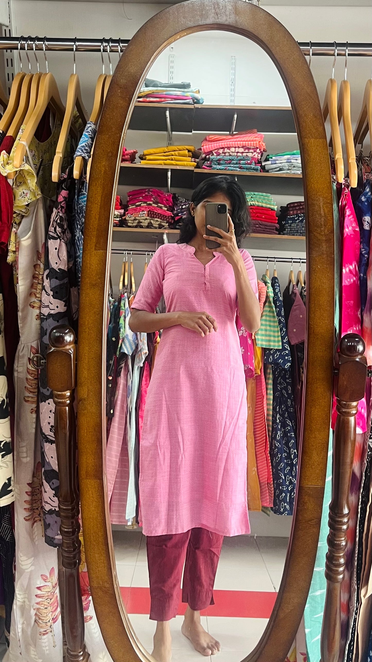 Petal Bloom Cotton Top and bottom - Xs