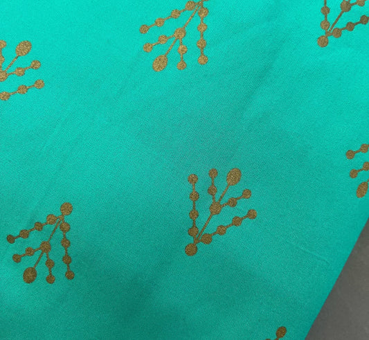 Rayon foil print