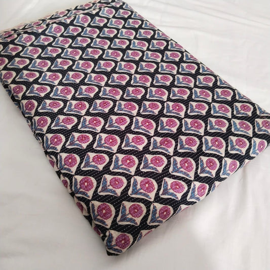 Cotton Kantha Fabric
