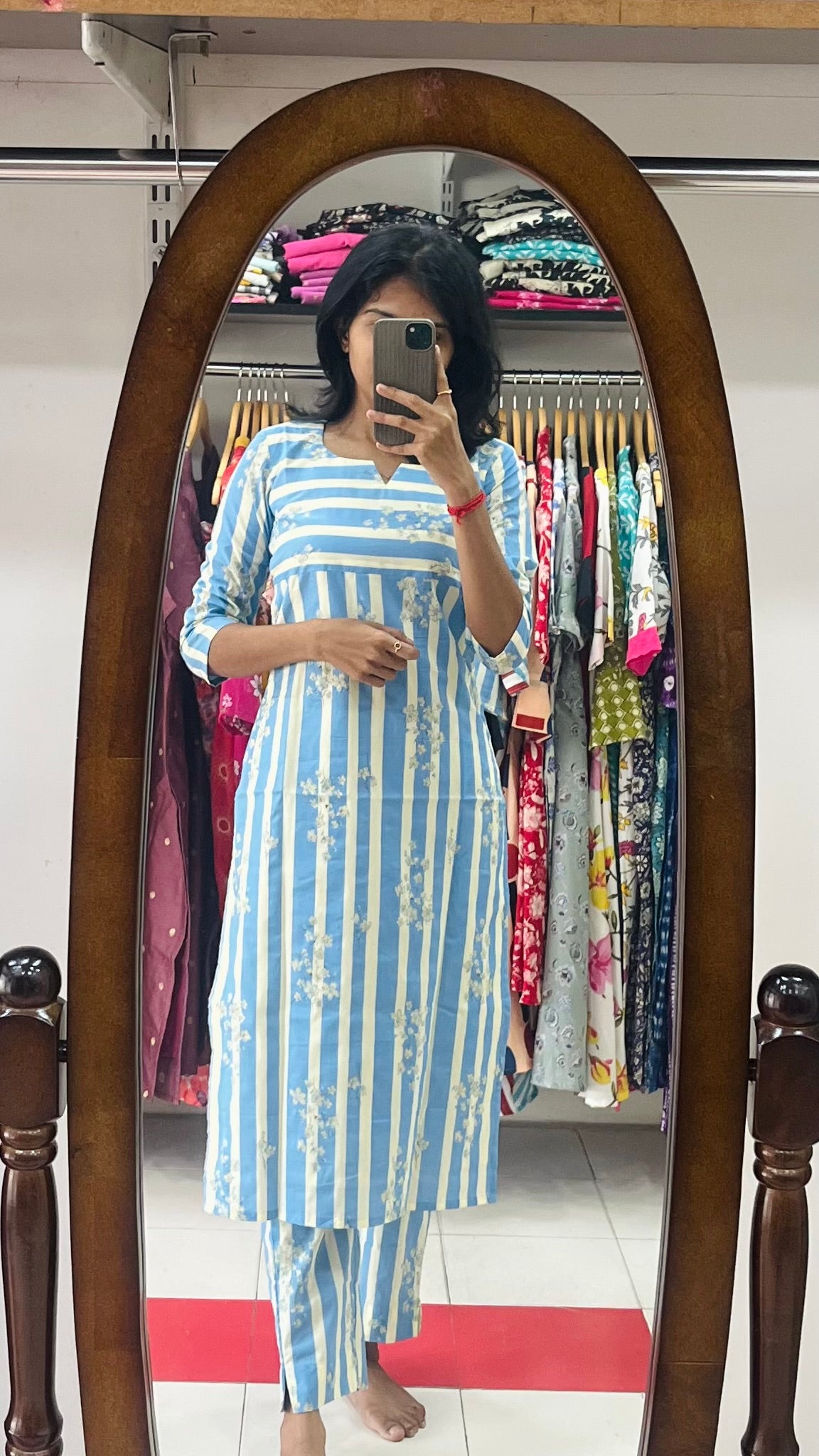 Ocean Blue Cotton Cords - Xs