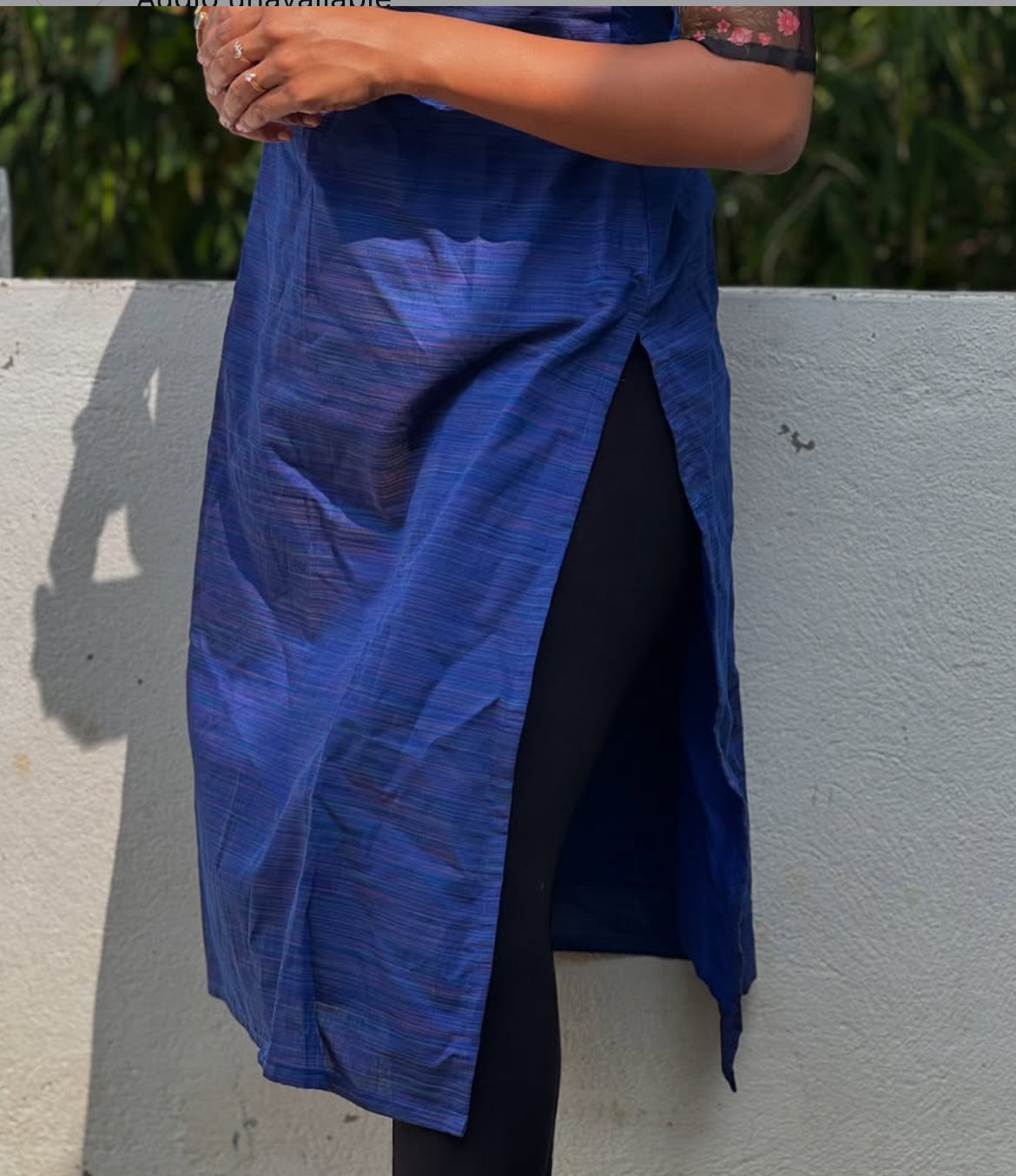 Silk Mix and Match Kurti - M