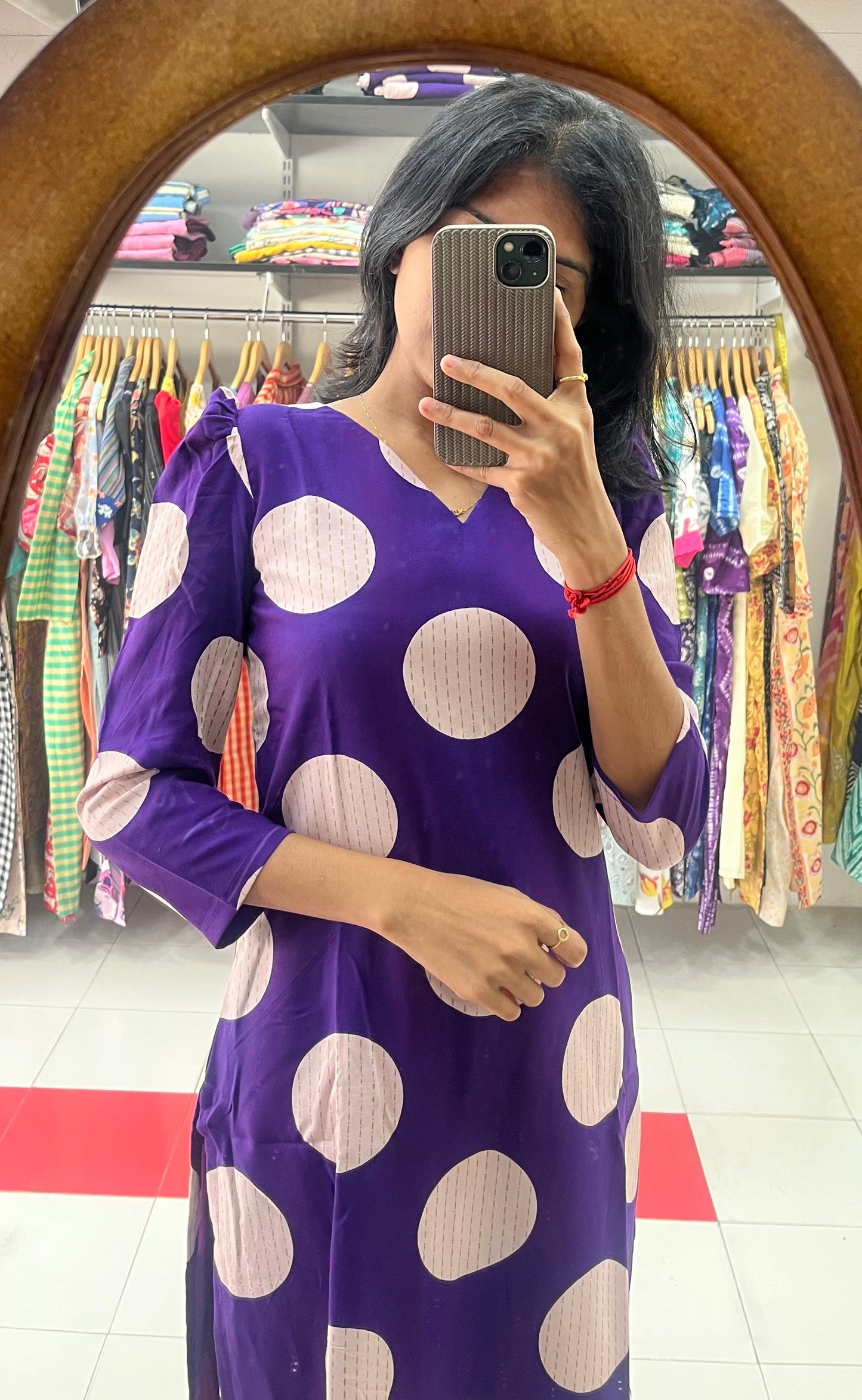 Deep Violet Rayon Cords - XL