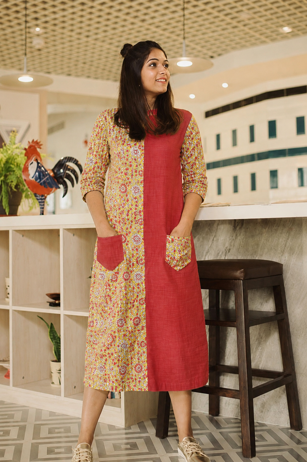 Aline Kurti Mix and match with lining - XS S M L XL XXL