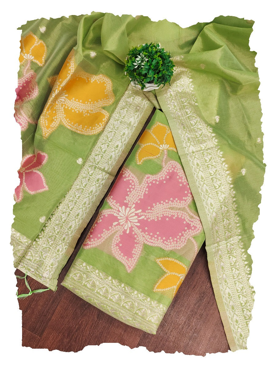 Chanderi Silk Salwar - XS S M L XL XXL ( made to order only )