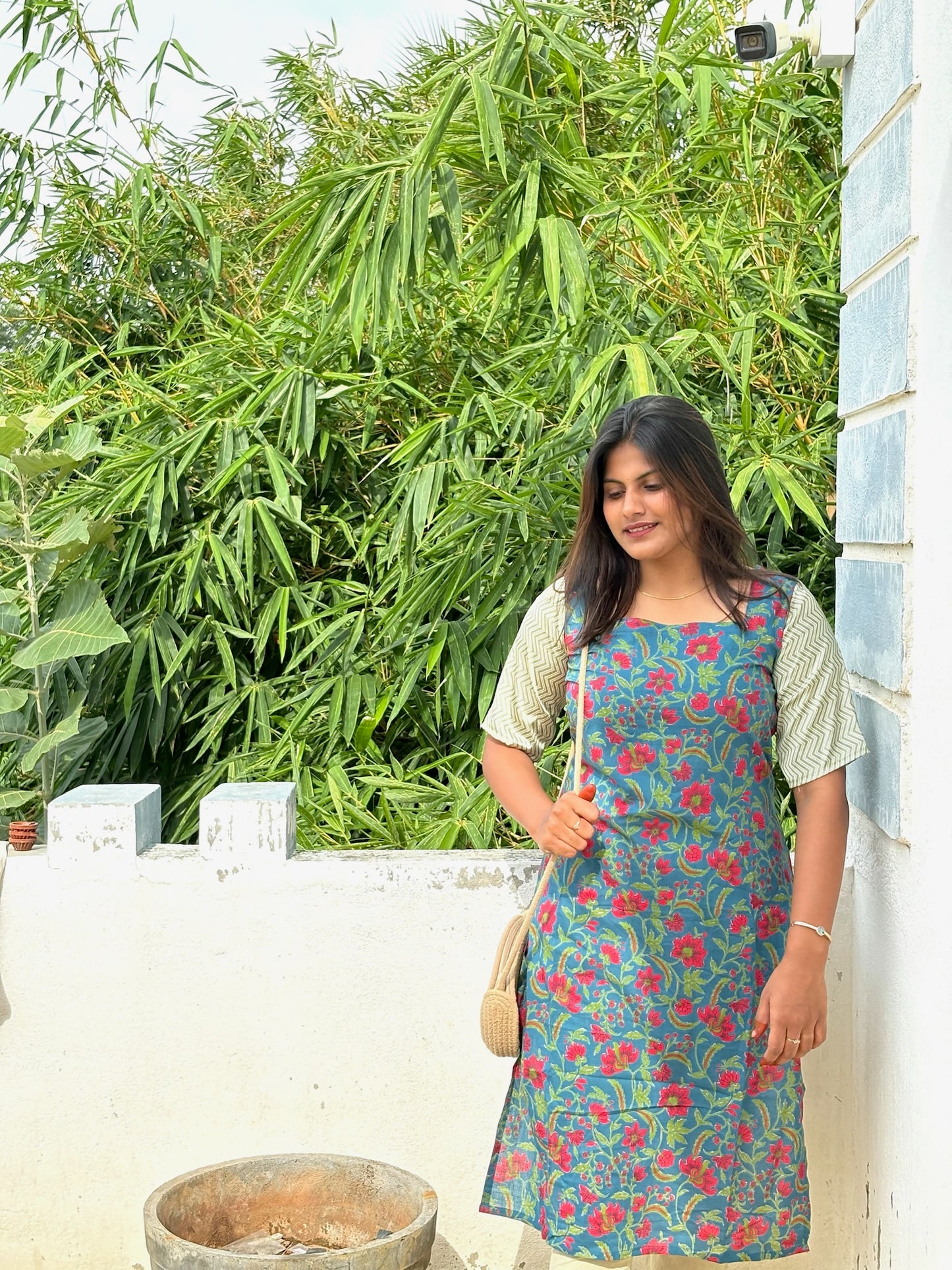 Cotton mix and match Kurti - L