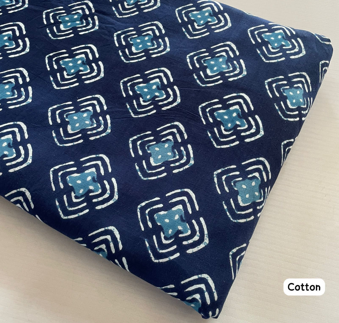 Indigo Cotton fabric