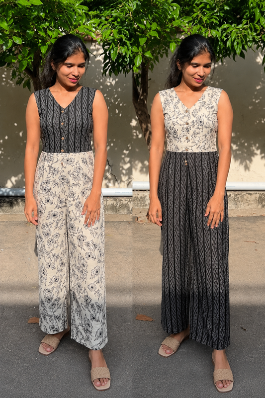 Cotton jumpsuit - XS S M L XL