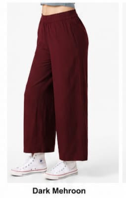 Pick your colours : Medium loose fit pants