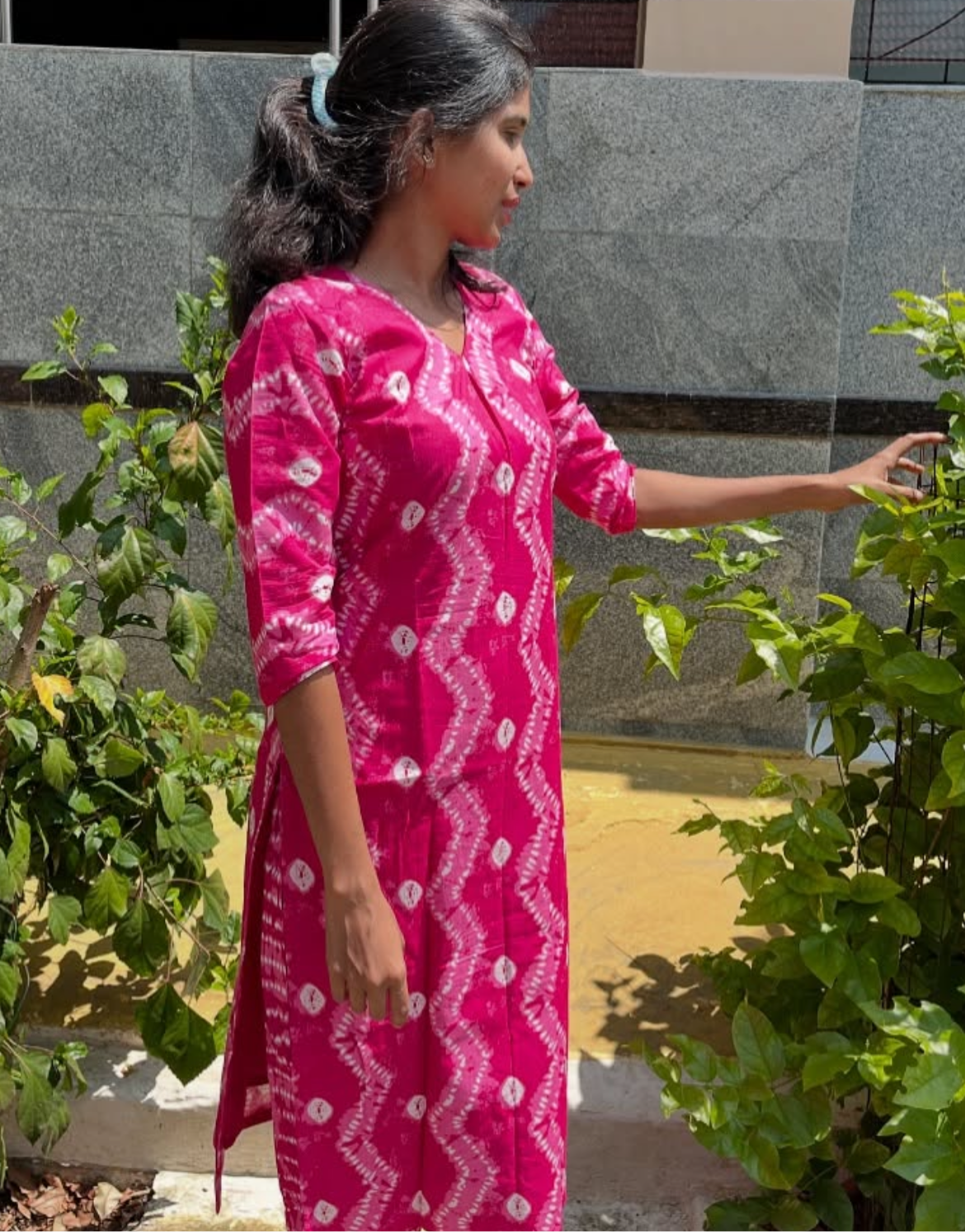 Petal Rose Cotton Top and Bottom - XL