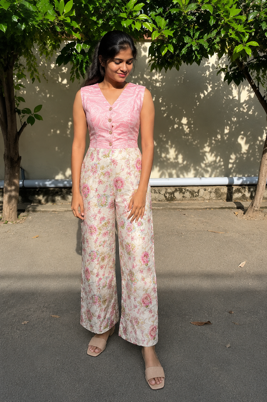 Cotton jumpsuit- XS S M L XL