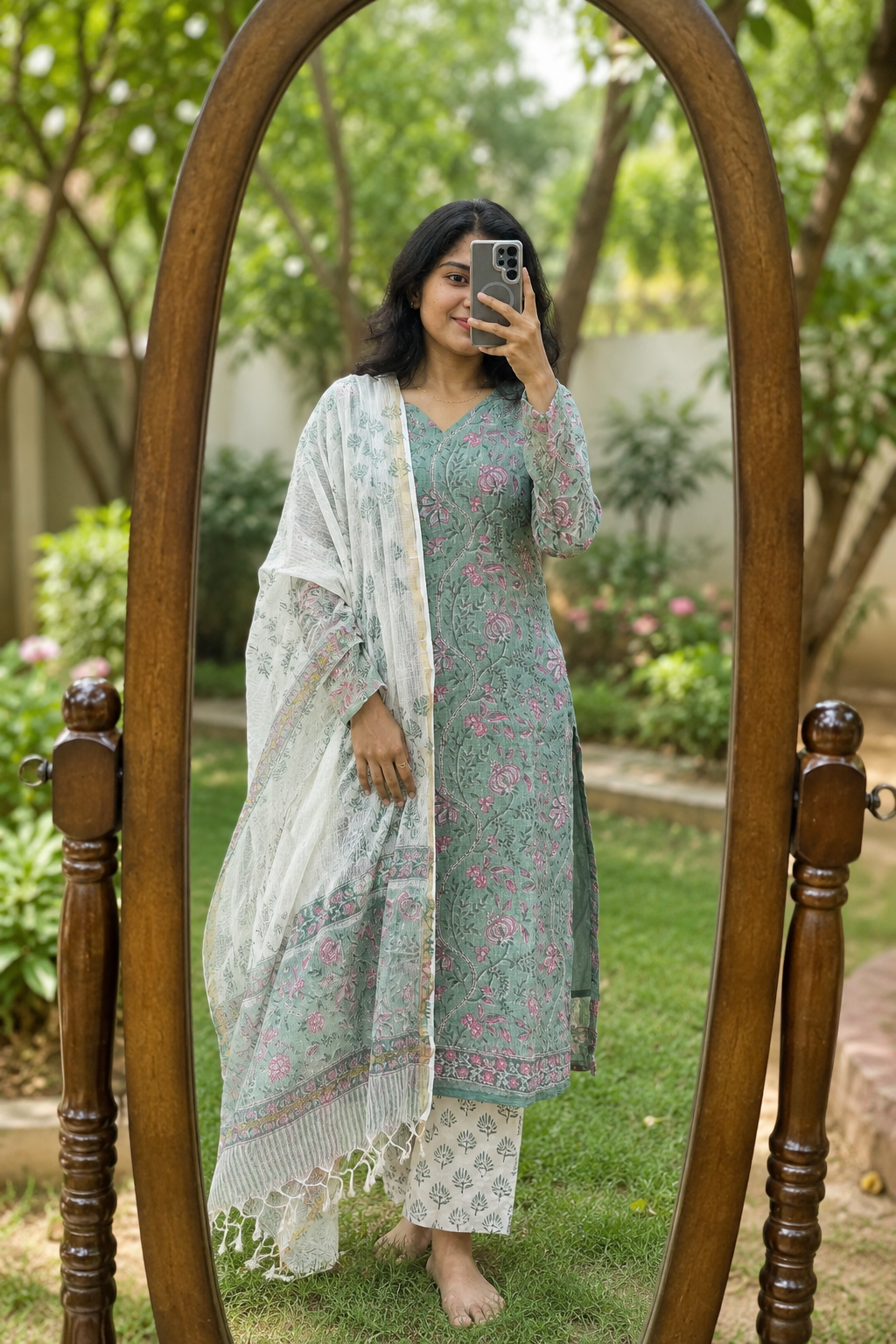 Pure Kota linen salwar - XS S M L XL XXL