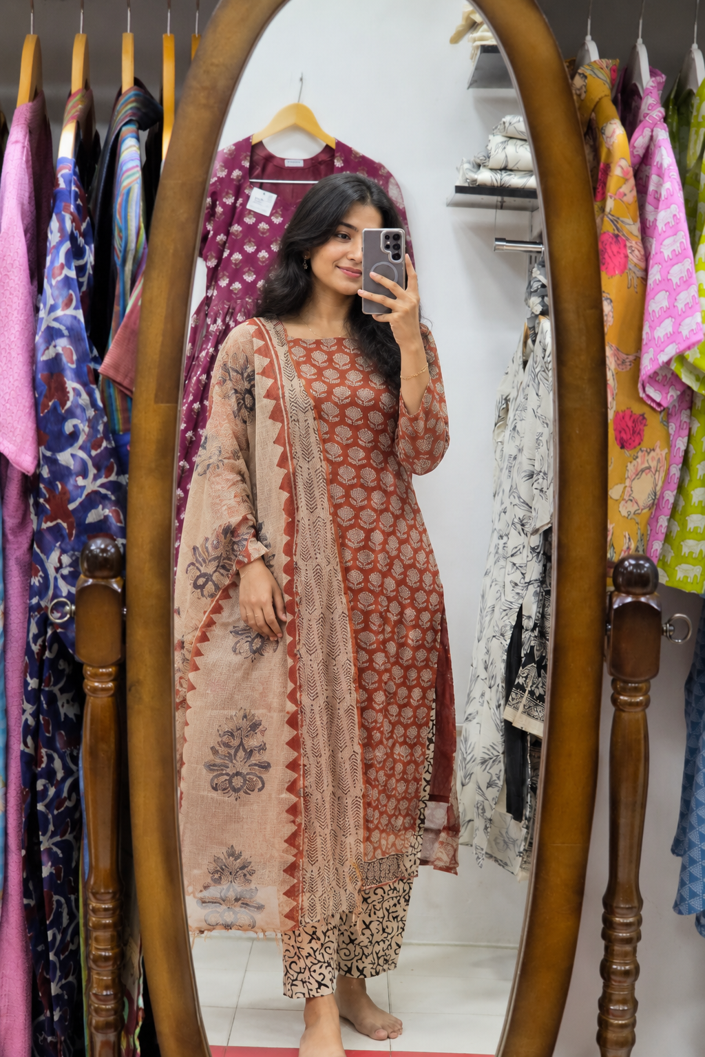 Pure Kota linen salwar - XS S M L XL XXL