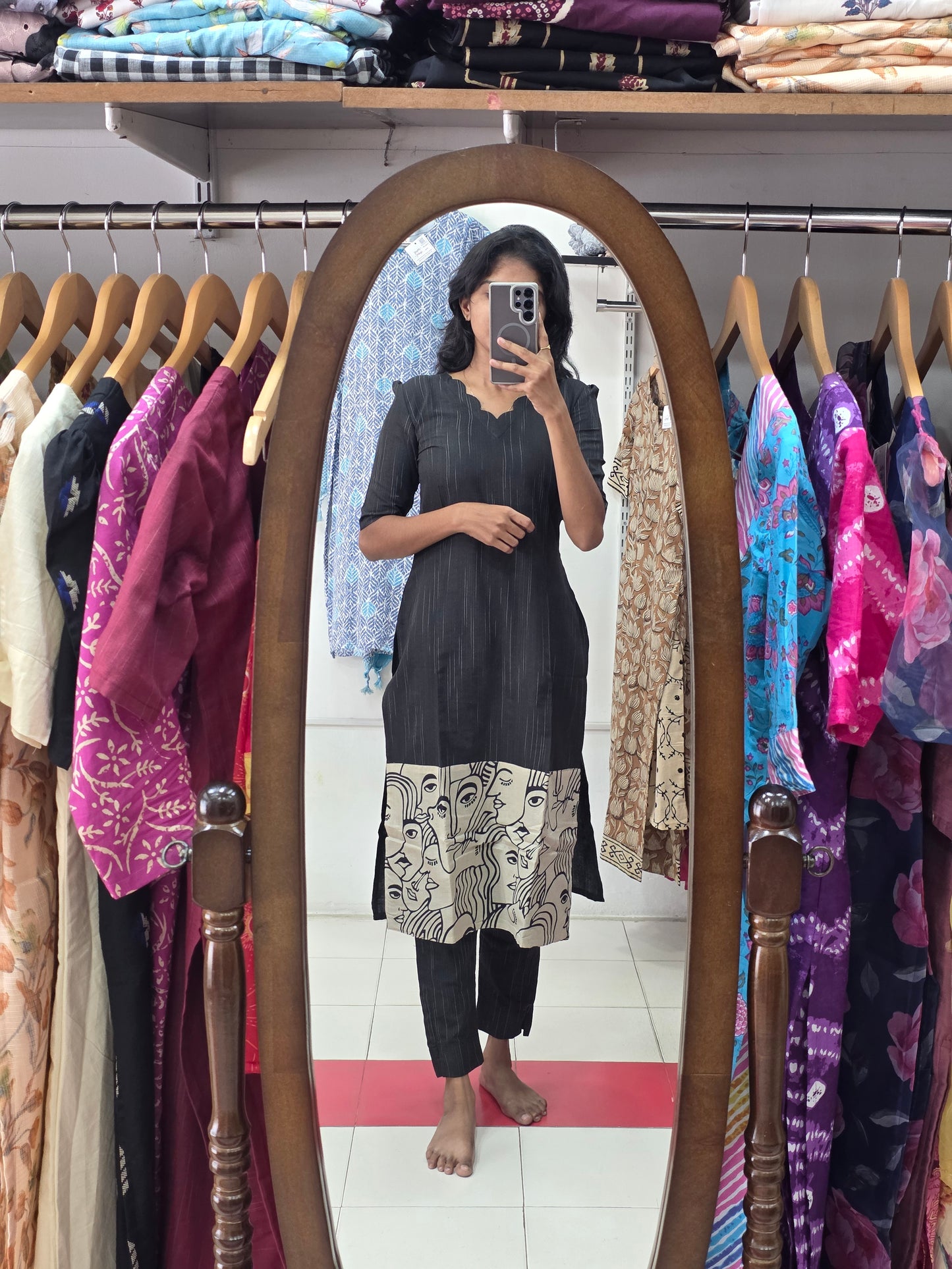 Cotton Lurex Coords Set - XS S M L XL XXL ( swipe to get colour's)