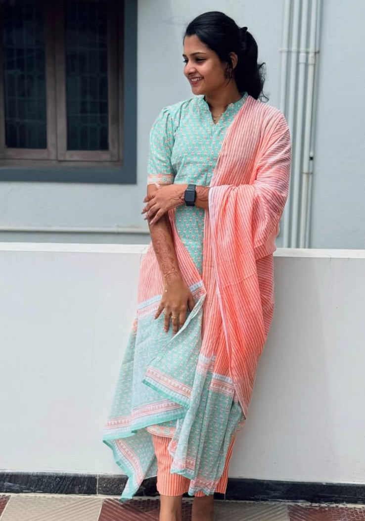 Cotton salwars - XS S M L XL XXL ( made to order )