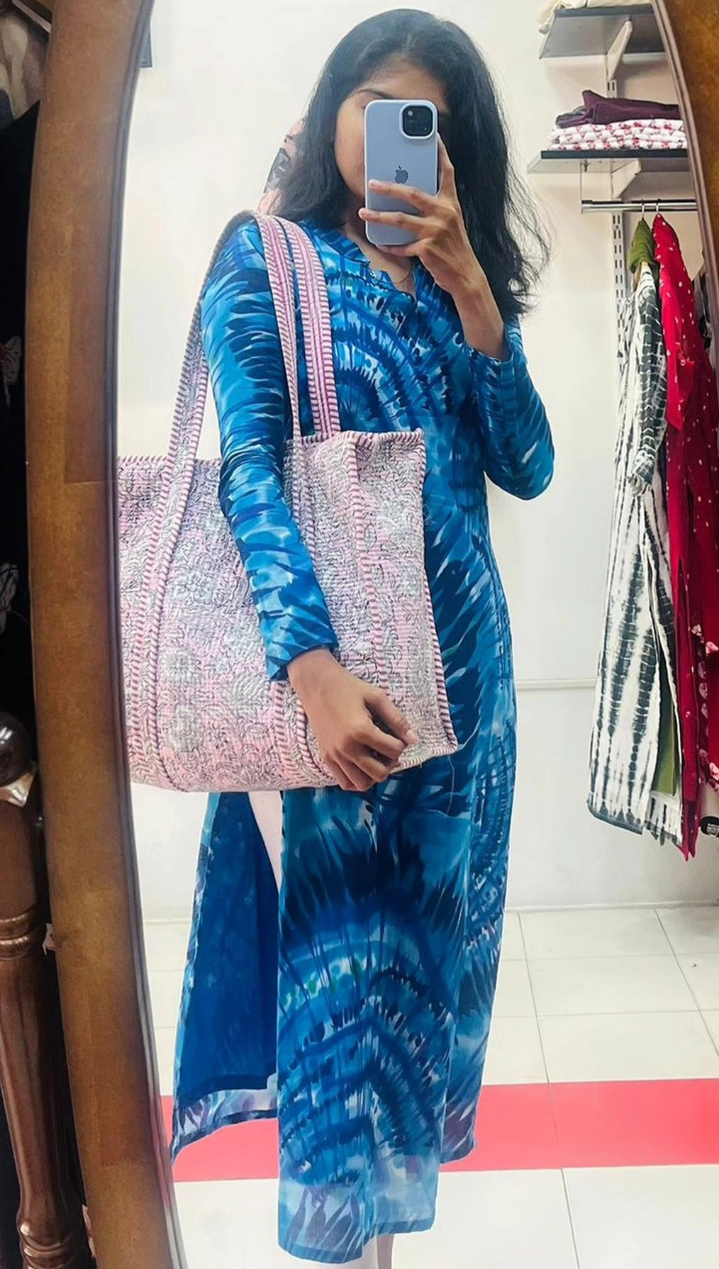 Cotton Kurti Full sleeves  - XS S M L XL XXL